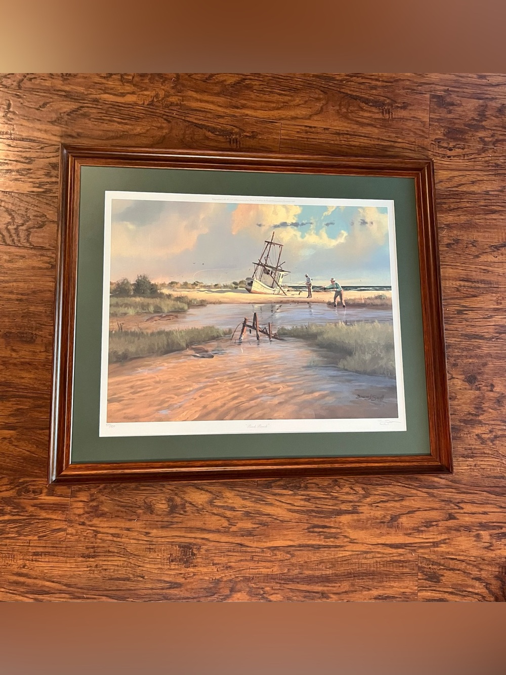 “Back Beach” Print Signed & Numbered 339/850 by Artist Brett J. Smith
